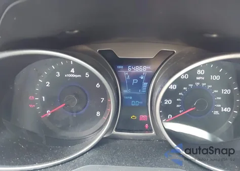 2013 Hyundai Veloster Base W/Black z USA, uszkodzony, nr VIN KMHTC6AD9DU156203